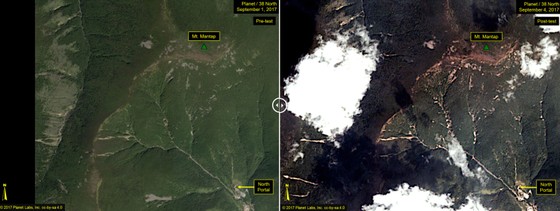 Những hình ảnh đầu tiên của vụ thử tên lửa lần thứ 6 của Triều Tiên ảnh 1