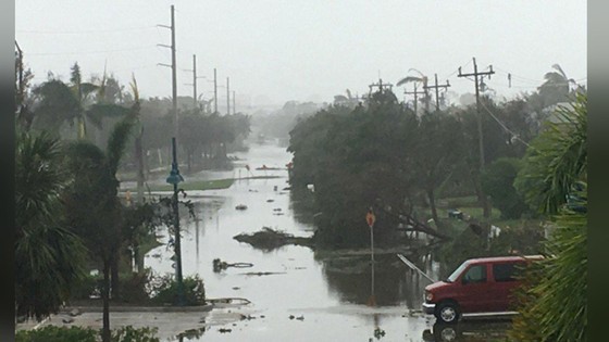 Bão Irma quét qua, các thành phố lớn bang Florida chìm trong nước biển ảnh 14