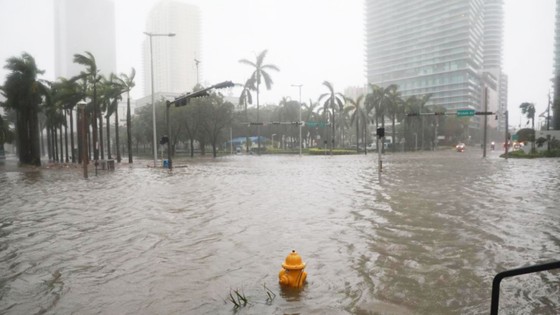 Bão Irma quét qua, các thành phố lớn bang Florida chìm trong nước biển ảnh 15