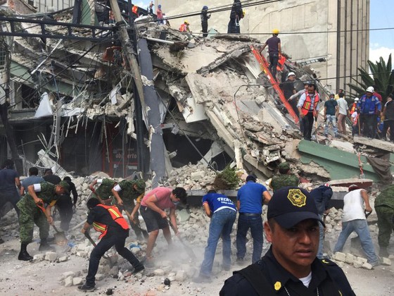 Mexico: Động đất 7,1 độ Richter, ít nhất 149 người thiệt mạng ảnh 4