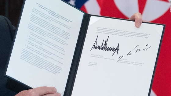 Lãnh đạo Mỹ - Triều Tiên đã ký văn kiện "rất quan trọng và toàn diện" ảnh 2