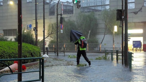 Siêu bão Faxai đổ bộ Nhật Bản, giao thông nhiều nơi tê liệt ảnh 10