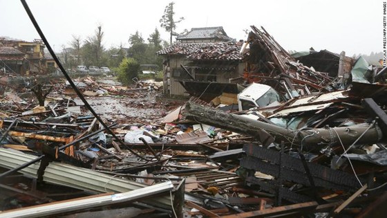 Nhật Bản tan hoang sau siêu bão Hagibis ảnh 4