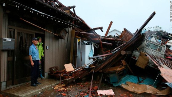 Nhật Bản tan hoang sau siêu bão Hagibis ảnh 6