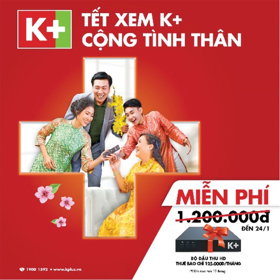 K+ miễn phí bộ thiết bị cho khách đón Tết Canh Tý ảnh 1