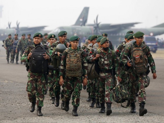 Quân đội Indonesia. Ảnh: BI