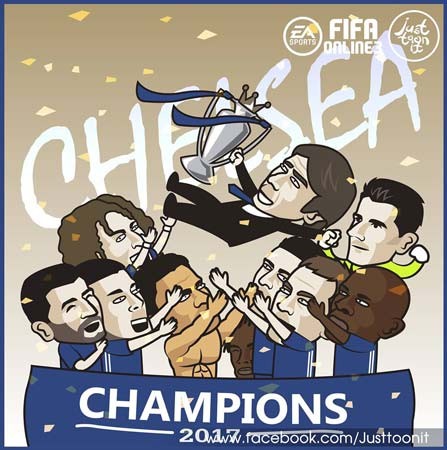 Chelsea đăng quang ngôi vô địch sớm 2 vòng đấu: Đêm tuyệt vời!