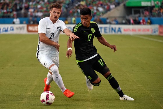 Mexico (phải) dư khả năng đánh bại New Zealand.