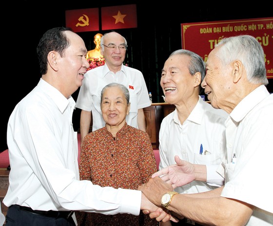 Chủ tịch nước Trần Đại Quang hoàn thành xuất sắc trọng trách của mình trước nhân dân ảnh 1