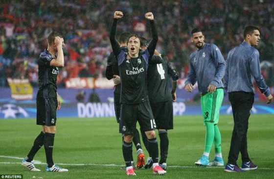 Real Madrid bước vào chung kết Champions League