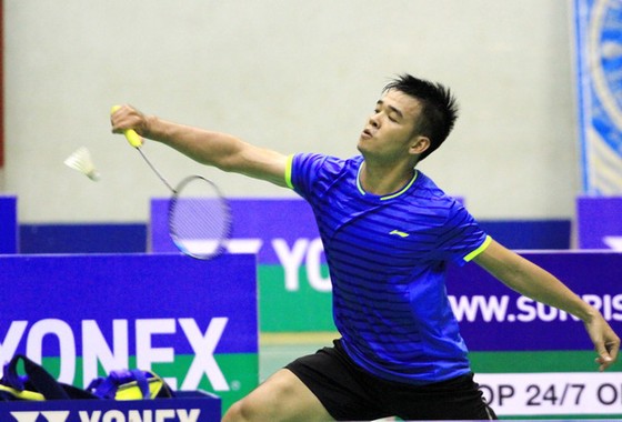 Tay vợt Hồ Nguyễn Vinh Quang lọt vào tốp 4 giải năm nay. Ảnh: Thiên Hoàng