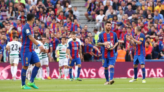 Messi có mùa giải xuất sắc, nhưng Barca thì không.