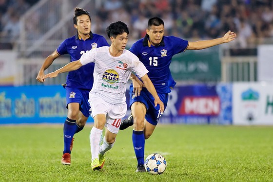 Năm ngoái, U21 Thái Lan từng hạ gục thế hệ vàng của HAGL với tỷ số 1-0. Ảnh: Hoàng Hùng