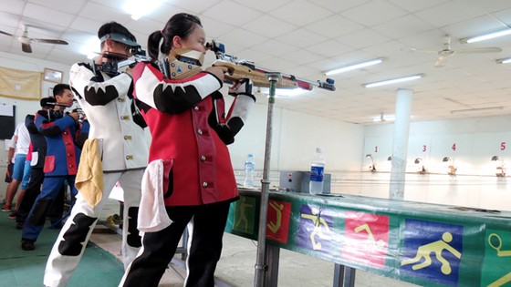 Xạ thủ Iwaki Ai có tên trong đội tuyển bắn súng dự SEA Games 29. Ảnh: Thiên Hoàng