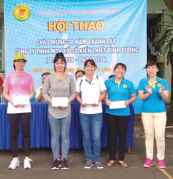 Hội thao chào mừng kỷ niệm 38 năm ngày thành lập Công ty TNHH MTV Xổ số kiến thiết Bình Dương ảnh 4