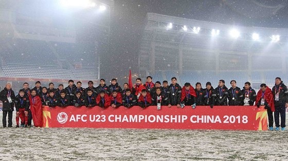 Đội U23 Việt Nam trở thành đương kim Á quân của châu Á năm 2018
