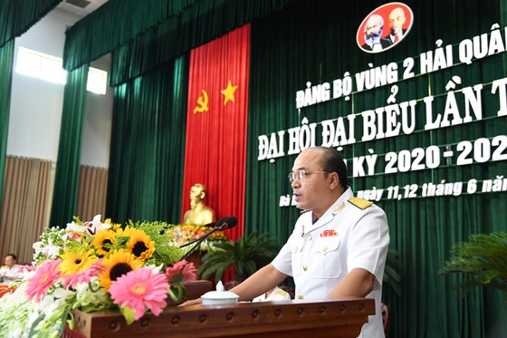 Khai mạc Đại hội đại biểu Đảng bộ Vùng 2 Hải quân lần thứ III nhiệm kỳ 2020 -2025 ảnh 2