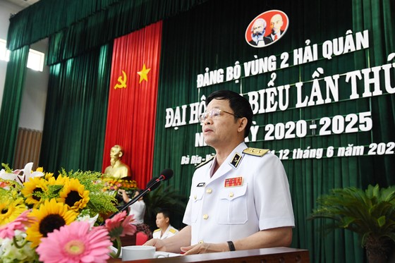 Khai mạc Đại hội đại biểu Đảng bộ Vùng 2 Hải quân lần thứ III nhiệm kỳ 2020 -2025 ảnh 1
