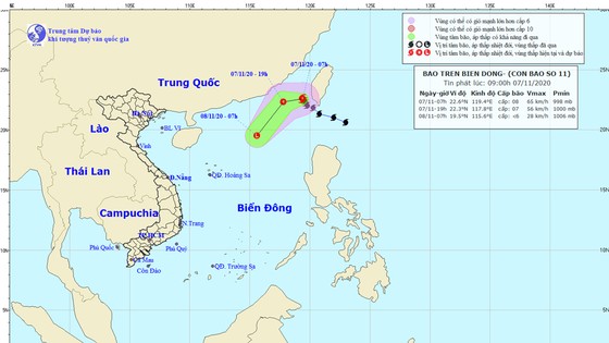 Bão số 11 suy yếu dần, nguy cơ sạt lở đất tại Quảng Nam và Quảng Ngãi ảnh 1