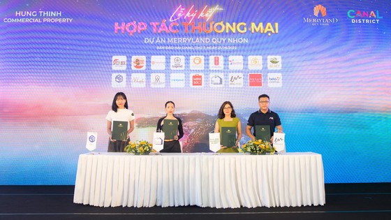 17 thương hiệu bán lẻ ký kết hợp tác với Hung Thinh Commercial Property tại Canal District (MerryLand Quy Nhơn) ảnh 4
