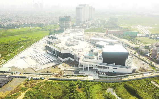 Tiến độ dự án Aeon Mall Hà Đông: Hoàn thiện hạng mục quan trọng Big Canopy ảnh 2