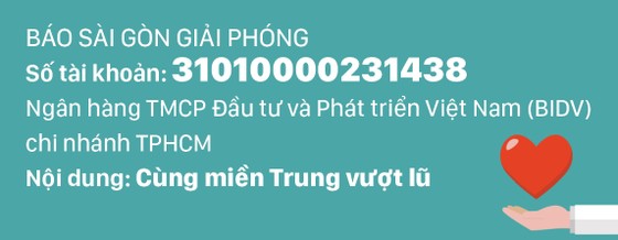 Cùng miền Trung vượt lũ ảnh 1