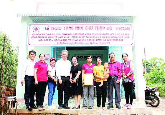 Vedan Việt Nam trao tặng 4 căn nhà cho các hộ gia đình có hoàn cảnh khó khăn tại tỉnh Đồng Nai ảnh 1