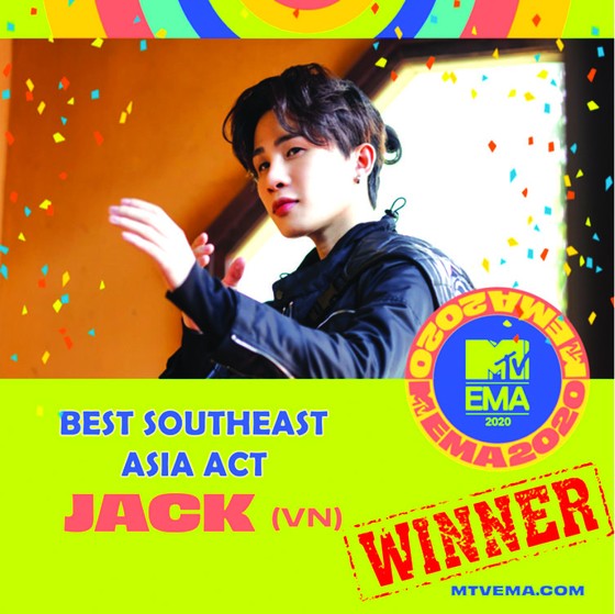 Jack - Nghệ sĩ Việt đầu tiên giành cúp danh giá của giải thưởng Truyền hình châu Á ATA 25th ảnh 2