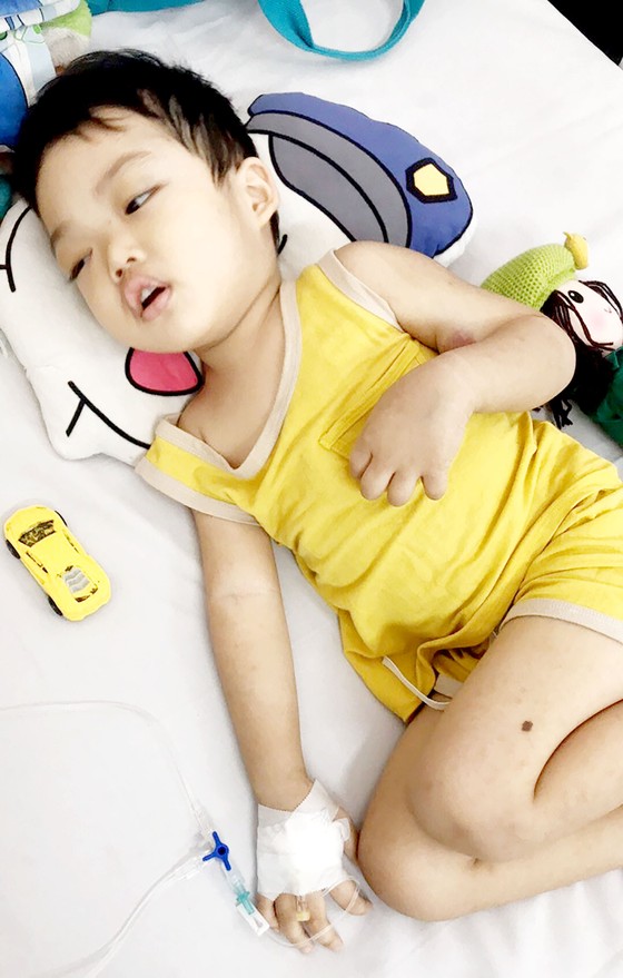 Mẹ đơn thân, tật nguyền nuôi con nhỏ bị ung thư ảnh 1