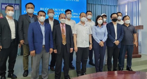 Câu lạc bộ Kết nối Doanh nhân Việt Nam - Quốc tế (VIENC) kết nối Quỹ đầu tư PHIGROUP và Tập đoàn BĐS Đất Xanh làm việc với lãnh đạo huyện Củ Chi ảnh 2