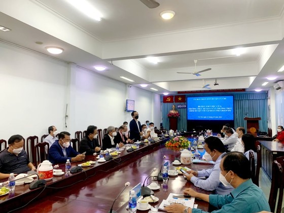Câu lạc bộ Kết nối Doanh nhân Việt Nam - Quốc tế (VIENC) kết nối Quỹ đầu tư PHIGROUP và Tập đoàn BĐS Đất Xanh làm việc với lãnh đạo huyện Củ Chi ảnh 1