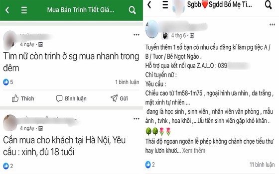 Nhóm riêng tư, 'mồi' công khai ảnh 1