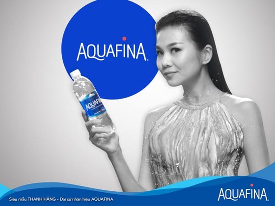 Aquafina Việt Nam có thiết kế nhãn chai mới