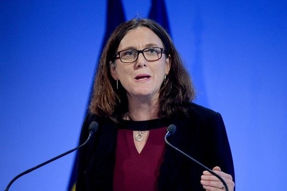 Ủy viên Thương mại EU Cecilia Malmstrom