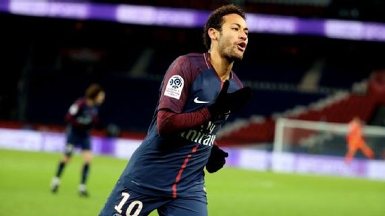 Neymar nhiều khả năng không ra sân trận gặp Caen. Ảnh: Getty Images.
