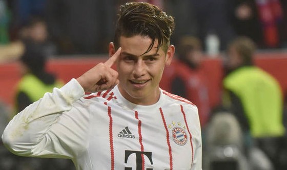 James Rodriguez đang tỏa sáng ở Bayern Munich.
