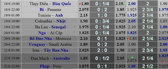 TRƯỚC GIỜ BÓNG LĂN: LỊCH WORLD CUP NGÀY 18-6 ảnh 1