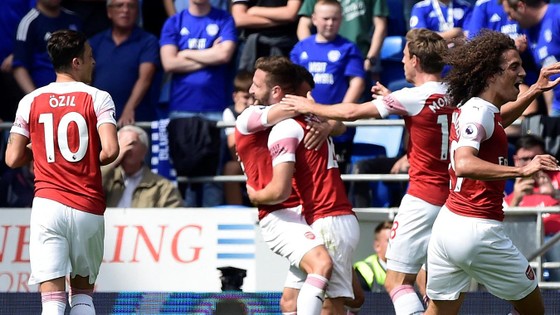 Cardiff City – Arsenal 1-2, Aubameyang mở tài khoản ảnh 1
