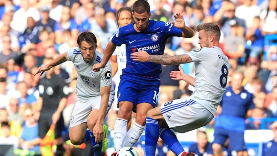 Chelsea - Cardiff City 4-1:Hazard ghi hat-trick, Chelsea chiếm ngôi đầu ảnh 3
