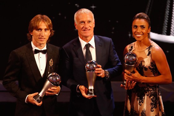 Luka Modric và Marta đoạt giải FIFA The Best 2018