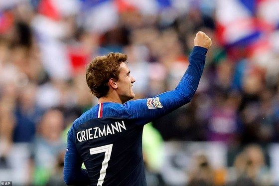 Antoine Griezmann liên tục ghi bàn cho tuyển Pháp.