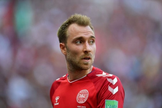 Tiền vệ người Đan Mạch Christian Eriksen.