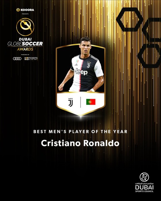 Cristiano Ronaldo đoạt giải thưởng Bóng đá địa cầu 2019 ở Dubai ảnh 2
