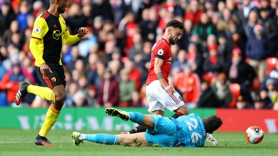 Man United - Watford 3-0: Bruno Fernandes tỏa sáng, Martial, Greenwood góp công ảnh 5