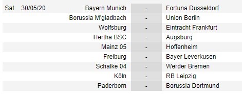 Bundesliga công bố lịch thi đấu 9 vòng cuối cùng ảnh 5
