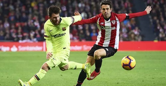 Leo Messi sẽ phải gánh trọng trách ghi bàn trước Bilbao