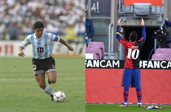 Nhận cúp Pichichi, Leo Messi dành sự tôn kính tới Diego Maradona ảnh 1