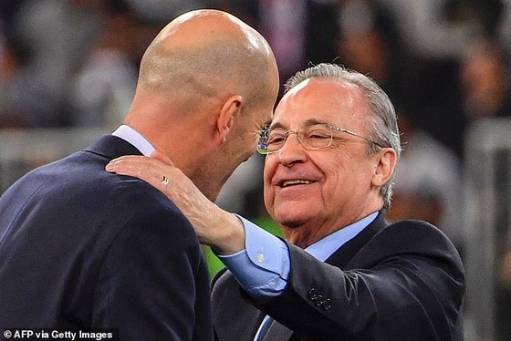 Chủ tịch Florentino Perez tôn trọng quyết định của Zidane