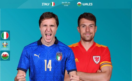 Italia – Xứ Wales: Italia vẫn muốn thắng trận cầu thủ tục