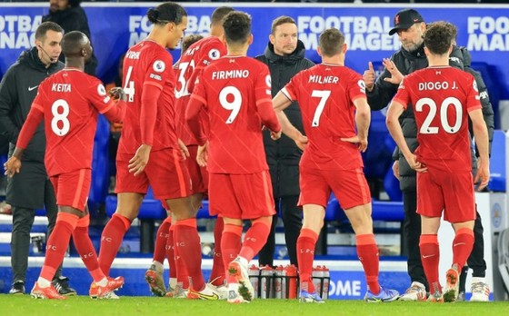 Liverpool thất vọng khi để thua Leicester